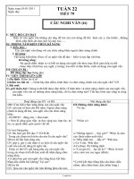 Giáo án Ngữ văn 8 tuần 22 tiết 79: Câu nghi vấn (tt)