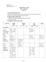 Đề 5 kiểm tra 1 tiết môn : Ngữ văn 6 tiết: 44