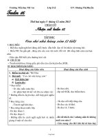 Giáo án Lớp 2 - Tuần 16 - GV: Hoàng Thị Huyền - Trường Tiểu học Mỹ An