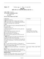 Giáo án dạy Lớp 3 Tuần 17 (20)
