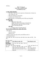 Giáo án Mĩ thuật 2 Bài 6: Vẽ trang trí màu sắc, cách vẽ màu vào hình có sẳn