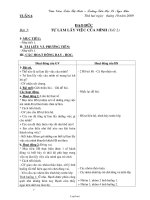 Giáo án các môn khối 3 - Trần Thị Hoài – Trường Tiểu Học Lê Ngọc Hân - Tuần 6