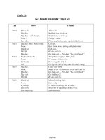 Giáo án Tiếng việt Lớp 3 - Tuần 22 - Năm học 2004-2005 - Trường Tiểu học Hanh Thông