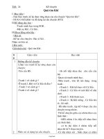 Giáo án Kể chuyện lớp 3 - Tiết 24: Quả tim Khỉ