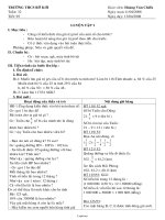 Giáo án Ngữ văn 8 - Tiết 48: Trả bài kiểm tra văn và viết số 2 - Năm học 2006-2007 - Dương Thị Thảo Trang