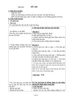 Giáo án môn Ngữ văn 6 tiết 124: Viết đơn