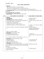 Giáo án lớp 5 - Môn Đạo đức - Tiết 1 đến tiết 17