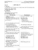 Giáo án Tập viết tuần 16: Chữ hoa O