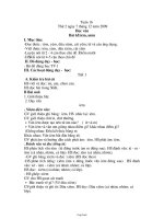 Giáo án các môn lớp 1 - Tuần 16