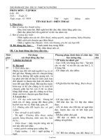 Giáo án Tập đọc tuần 12: Điện thoại (tiết 3)