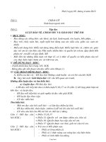 Giáo án môn học lớp 5 - Tuần thứ 33