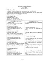 Giáo án lớp 3 Môn Tập viết - Tiết 1 đến tiết 7