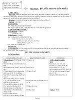 Giáo án Lớp 6 - Môn Số học - Tuần 11 - Tiết 31 - Bài 17: Ước chung lớn nhất