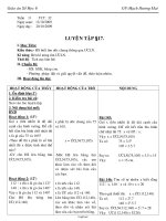 Bài giảng môn học Đại số lớp 7 - Tiết 44: Luyện tập (tiếp theo)