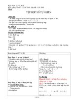 Giáo án Lớp 6 - Môn Toán - Tiết 1: Tập hợp số tự nhiên