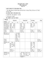 Đề 1 kiểm tra 1 tiết môn: Ngữ văn 8 tiết: 127