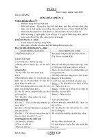 Đề kiểm tra trắc nghiệm chương I môn Hình học 8 - Trường THCS Văn Yên