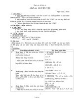 Giáo án môn Đại số 6 - Tiết 33: Luyện tập