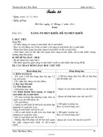 Giáo án lớp 5 - Tuần 23 - Trường Tiểu học Tân Bình