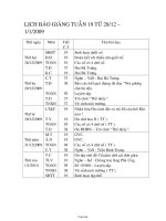 Giáo án tổng hợp lớp 3 - Tuần thứ 19 năm học 2012