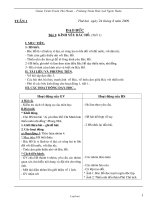 Giáo án các môn khối 3 - Tuần 1 - Trần Thị Hoài – Trường Tiểu Học Lê Ngọc Hân