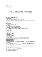 Giáo án Ngữ văn 7 Tiết 61: Chuẩn mực sử dụng từ