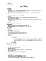 Kế hoạch bài dạy lớp 2 - Tuần dạy 5