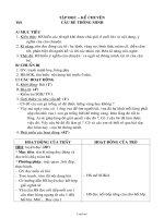 Giáo án Tập đọc - Kể chuyện Lớp 3 - Cậu bé thông minh