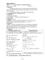 Bài giảng môn học Đại số lớp 7 - Tiết 6: Lũy thừa của một số hữu tỉ (tiếp)
