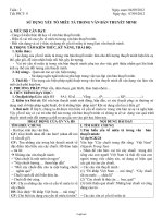 Giáo án Ngữ văn Lớp 9 - Tiết 9: Sử dụng yếu tố miêu tả trong văn bản thuyết minh - Năm học 2012-2013