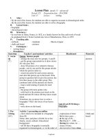 Giáo án môn Tiếng Anh 11 - Unit 15 Lesson: writing - Period 125: Preparation