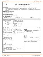 Giáo án Đại số 7 - Năm học 2009 - 2010 - Tiết 15: Làm tròn số