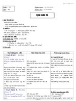 Giáo án Ngữ văn 6 - Tiết 44: Cụm danh từ - Nguyễn Thành Nhân