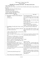 Giáo án Hoạt động tập thể - Tiết 27: Tìm hiểu về âm nhạc dân tộc – Mỹ thuật dân gian