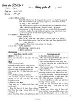 Bài soạn Giáo dục công dân 7 cả năm