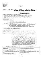 Giáo án môn Ngữ văn lớp 6 - Tiết 1 đến tiết 123