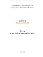 Cẩm nang ngành lâm nghiệp: Quản lý sâu bệnh hại rừng