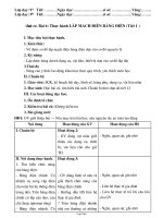 Bài giảng môn Công nghệ lớp 9 - Tiết 13 - Bài 6: Thực hành lắp mạch điện bảng điện (tiết 1 )