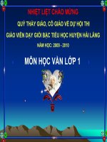 Bài giảng Học vần lớp 1: eng- Iêng