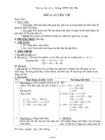 Giáo án môn Đại số 6 - Tiết dạy 10: Luyện tập