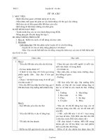 Giáo án Luyện từ và câu lớp 3 - Tiết 1: Từ và câu