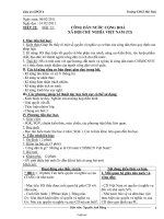 Giáo án lớp 6 môn học Giáo dục công dân - Tiết 22: Bài 13: Công dân nước cộng hoà xã hội chủ nghĩa Việt Nam