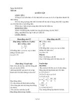 Giáo án môn Toán lớp 7 - Tiết 10: Luyện tập