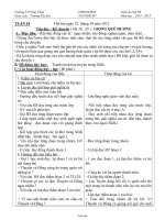 Giáo án Lớp 3 Tuần 10 - Trường T.H Kim Châu