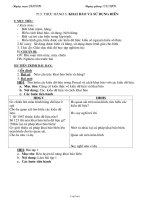 Giáo án Tin học 8 tiết 13 Thực hành 3: Khai báo và sử dụng biến