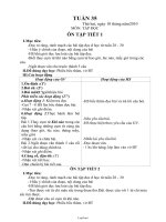 Giáo án Lớp 2 tuần 35 - Trường Tiểu học Phan Bội Châu