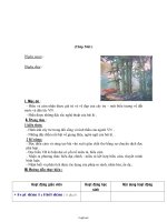 Giáo án môn Ngữ văn lớp 6 - Bài học: Tre Việt Nam