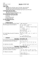 Giáo án môn Đại số lớp 7 - Tiết 59: Luyện tập