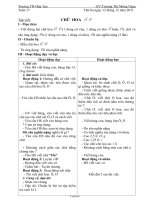 Giáo án Tập viết tuần 17: Chữ hoa Ô Ơ