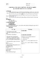 Giáo án Số học khối 6 - Tiết 1 đến tiết 102